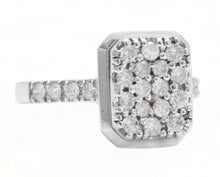 Load image into Gallery viewer, 0.50 Carats Natural Diamond 14K Solid White Gold Ring