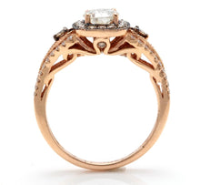 Load image into Gallery viewer, 1.16 Carats Splendid Natural Diamond 14K Solid Rose Gold Band Ring