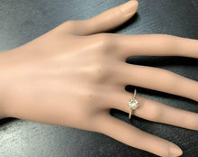 Load image into Gallery viewer, 1.00 Carats Exquisite Natural Morganite 14K Solid Rose Gold Ring
