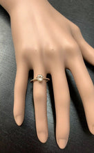 Load image into Gallery viewer, 1.00 Carats Exquisite Natural Morganite 14K Solid Rose Gold Ring