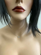 Load image into Gallery viewer, 0.35Ct Natural Diamond 14K Solid White Gold Necklace Pendant