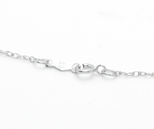 Load image into Gallery viewer, 8.55Ct Natural Sapphire and Diamond 14K Solid White Gold Necklace