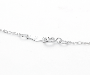 8.55Ct Natural Sapphire and Diamond 14K Solid White Gold Necklace