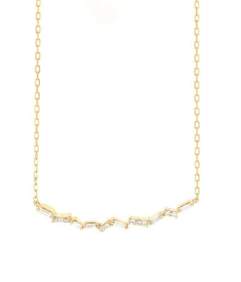 0.40Ct Splendid 14k Solid Yellow Gold Chain Necklace