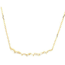 Load image into Gallery viewer, 0.40Ct Splendid 14k Solid Yellow Gold Chain Necklace