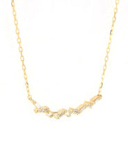 Load image into Gallery viewer, 0.40Ct Splendid 14k Solid Yellow Gold Chain Necklace