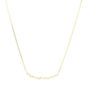 0.40Ct Splendid 14k Solid Yellow Gold Chain Necklace