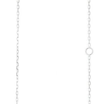 Load image into Gallery viewer, 0.40Ct Splendid 14k Solid White Gold Chain Necklace