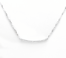 Load image into Gallery viewer, 0.25Ct Stunning 14K Solid White Gold Diamond Necklace