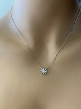 Load image into Gallery viewer, 0.50Ct Stunning 14K Solid White Gold Diamond Necklace