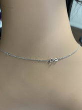 Load image into Gallery viewer, 0.50Ct Stunning 14K Solid White Gold Diamond Necklace