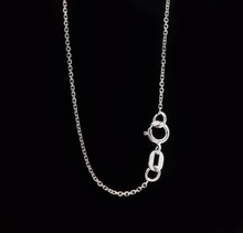 Load image into Gallery viewer, 0.90ct Natural Diamond 14k Solid White Gold Pendant Necklace