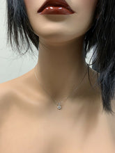 Load image into Gallery viewer, 0.90ct Natural Diamond 14k Solid White Gold Pendant Necklace