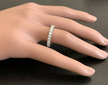 Load image into Gallery viewer, 1.80 Carats Natural Diamond 950 Platinum Eternity Ring