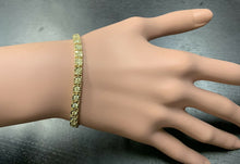 Load image into Gallery viewer, 2.60 Carats Natural Diamond 14k Solid Yellow Gold Tennis Bracelet