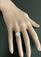 Load image into Gallery viewer, 1.15ct Natural Diamond 14k Solid White Gold Band Ring
