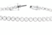 Load image into Gallery viewer, 2.50 Carats Natural Diamond 14k Solid White Gold Bracelet