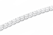 Load image into Gallery viewer, 2.50 Carats Natural Diamond 14k Solid White Gold Bracelet