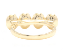 Load image into Gallery viewer, 1.20ct Natural Diamond 14k Solid Yellow Gold Band Ring