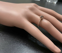 Load image into Gallery viewer, Exquisite Natural Garnet 14K Solid Rose Gold Ring