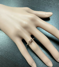 Load image into Gallery viewer, Exquisite Natural Garnet 14K Solid Rose Gold Ring