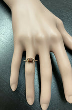 Load image into Gallery viewer, Exquisite Natural Garnet 14K Solid Rose Gold Ring