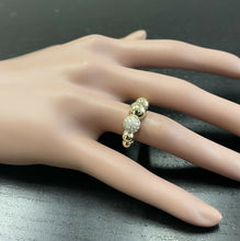 Load image into Gallery viewer, Splendid 0.32 Carats Natural Diamond 14K Solid Yellow Gold Ring