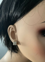 Load image into Gallery viewer, 1.15 Carat Natural Diamond 14K Solid Yellow Gold Earrings