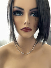 Load image into Gallery viewer, Gorgeous 5.00Ct Natural Diamond 14k Solid Rose Gold Tennis Paper Clip Style Necklace