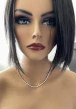 Load image into Gallery viewer, Gorgeous 2.80Ct Natural Diamond 14k Solid Two-Tone Gold Tennis Paper Clip Style Necklace