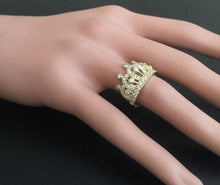 Load image into Gallery viewer, Splendid 1.00 Carats Natural Diamond 14K Solid Yellow Gold Ring