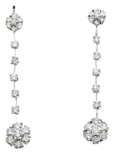 Load image into Gallery viewer, Exquisite 2.10 Carats Natural VS1-VS2 Diamond 14K Solid White Gold Earrings