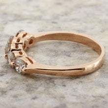 Load image into Gallery viewer, Splendid .90 Carats Natural VS1 Diamond 14K Solid Yellow Gold Ring