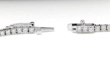Load image into Gallery viewer, Splendid 5.45 Carats Natural Diamond 18K Solid White Gold Necklace