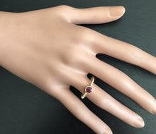 Load image into Gallery viewer, 0.80 Carats Exquisite Natural Ruby 14K Solid Yellow Gold Ring