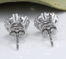 Load image into Gallery viewer, Exquisite 1.60 Carats Natural VVS Diamond 14K Solid White Gold Stud Earrings