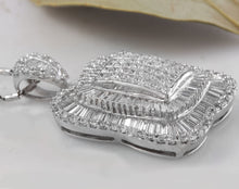 Load image into Gallery viewer, Splendid 7.28 Carats Natural VVS Diamond 18K Solid White Gold Necklace