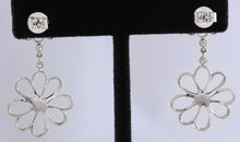 Load image into Gallery viewer, Exquisite .85 Carats Natural Diamond 18K Solid White Gold Earrings