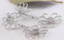 Load image into Gallery viewer, Exquisite .85 Carats Natural Diamond 18K Solid White Gold Earrings