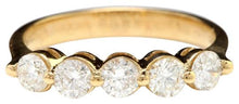 Load image into Gallery viewer, Splendid .90 Carats Natural Diamond 14K Solid Yellow Gold Ring