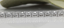 Load image into Gallery viewer, Very Impressive 3.75 Carats Natural VS Diamond 14K Solid White Gold Bracelet