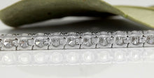 Load image into Gallery viewer, Very Impressive 3.75 Carats Natural VS Diamond 14K Solid White Gold Bracelet