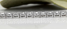 Load image into Gallery viewer, Very Impressive 3.75 Carats Natural VS Diamond 14K Solid White Gold Bracelet