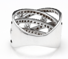 Load image into Gallery viewer, Splendid 1.00 Carats Natural Diamond 14K Solid White Gold Ring