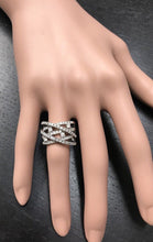 Load image into Gallery viewer, Splendid 1.00 Carats Natural Diamond 14K Solid White Gold Ring