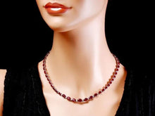 Load image into Gallery viewer, 38.30Ct Natural Ruby and Diamond 14K Solid White Gold Necklace