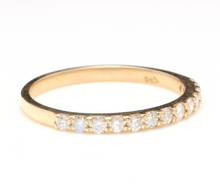 Load image into Gallery viewer, Splendid .35 Carats Natural Diamond 14K Solid Yellow Gold Ring