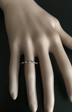 Load image into Gallery viewer, Splendid 0.10 Carats Natural Diamond 14K Solid Rose Gold Ring