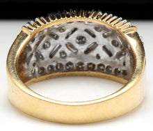 Load image into Gallery viewer, Splendid 1.25 Carats Natural Diamond 14K Solid Yellow Gold Ring