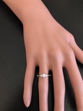 Load image into Gallery viewer, Splendid 0.32 Carats Natural Diamond 14K Solid White Gold Ring